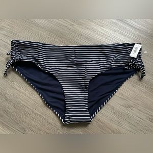 Women’s striped bikini bottom